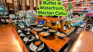 Buffet at UNO Waterfront Mactan Cebu Philippines [upl. by Alikee]