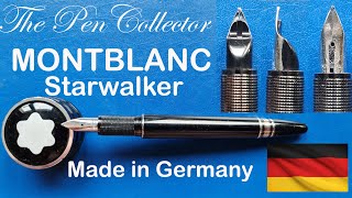 MONTBLANC Starwalker Fountain Pen Review [upl. by Ened]