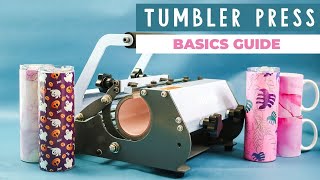 How to Use a Tumbler Press for Tumblers and Mugs [upl. by Johnsson]