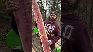 First time using saw mill sawmill harborfreight harborfreighttools [upl. by Amarillis992]