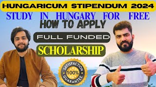 STIPENDIUM HUNGARICUM SCHOLARSHIP 2024 You could be next stipendium studyinhungary scholarship [upl. by Niehaus294]