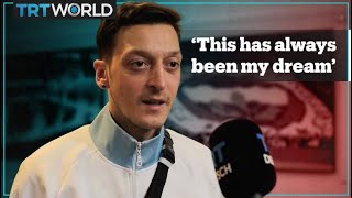 TRT Deutsch speaks exclusively with Mesut Ozil [upl. by Babcock]