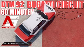 Automobilista 2 I DTM 92 BUGATTI CIRCUIT I BROADCAST [upl. by Rajewski668]