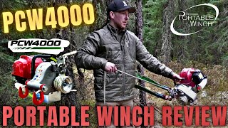 Portable Winch PCW4000  PRODUCT REVIEW [upl. by Pris134]