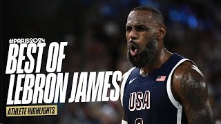 The best of Lebron James at the Olympics 🏀  Athlete Highlights [upl. by Alra69]