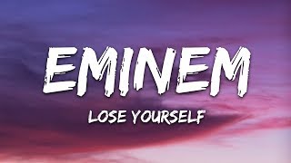 Eminem  Lose Yourself Lyrics [upl. by Natehc751]