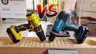 Stanley 20v VS Makita 18v Parafusadeiras Stanley sch20 VS Makita DHP453 [upl. by Han]