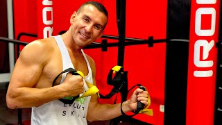 🔴 LIVE  ALLENAMENTO FULL BODY 3x810 al TRX o Strap Training 💪 [upl. by Aliakim]