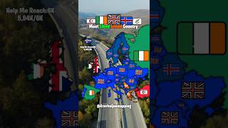 Most Liked Island Country  Video idea TheNorthMapper europe mapping [upl. by Daune]