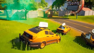 Fortnite BUT YOURE A TAXI DRIVER NEW Tilted Taxis LTM Gameplay Win [upl. by Paluas970]