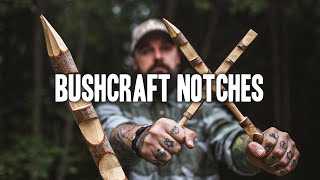 Mastering Most Important Bushcraft Notches  Your Ultimate Guide To Woodworking In The Wild [upl. by Ernie]