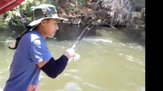 Fishing  Lake Kaweah Bluegill And Trout Lahu Jungle Brothers Catch  Cook amp Eat [upl. by Crockett]