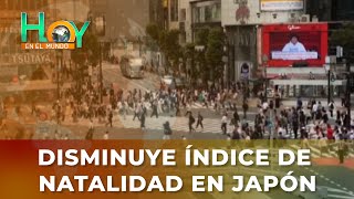 Hoy en el Mundo Disminuye índice de natalidad en Japón [upl. by Onileva]