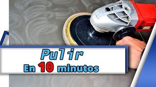 Como pulir un auto facil y rapido en 10 minutos [upl. by Anilecram688]