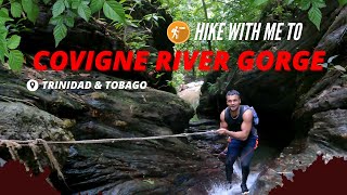 Covigne River Gorge Trinidad  FULL WALK THROUGH 4K [upl. by Trebeh]