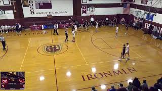 Don Bosco Prep High vs DwightEnglewood School Boys Varsity Basketball [upl. by Pompea]