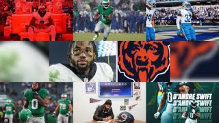 DAndre Swift signs to the bears 🤯🤯😱😱 [upl. by Carmelle]