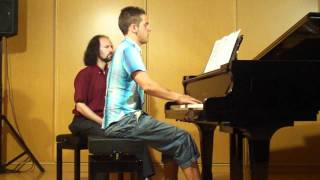 Fabio Tumbarello  Deux Polonaises  FChopin Op 26 No1 [upl. by Adnouqal]