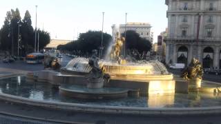 Fountain of the Naiads Rome [upl. by Aket]