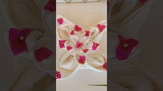 Beautiful lotus with welcome bed decoration  AR LOVE welcome shots beautiful [upl. by Mehs]