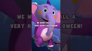 Três Bruxinhas 🧙‍♀️🧹 Canção Assustadora de Halloween shorts musicainfantil kentoelefante [upl. by Tnerb167]