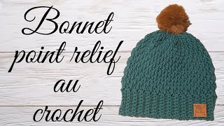 Comment faire un bonnet au crochet 🧶  tuto toutes tailles en pas à pas [upl. by Olwena164]