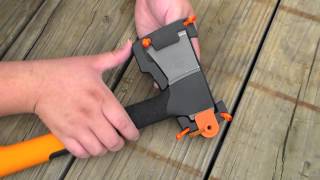 Fiskars X7 HatchetAxe Improvements to Handle and Sheath [upl. by Atthia]