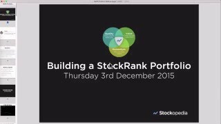 Building a StockRanks Portfolio  quotThe NAPS Portfolioquot [upl. by Ahsenom]