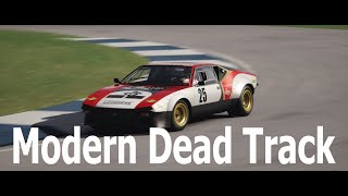 De Tomaso Pantera at NivellesBaulers a modern dead track [upl. by Hayashi]