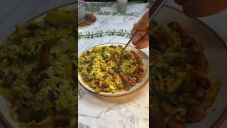 8 Min POHA Chivda 💛🤩 pohachivda pohachivdarecipe chivda chivdarecipe diwalirecipe snacks food [upl. by Atterol]