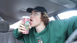 trying christmas starbucks drinks for a week [upl. by Durno]