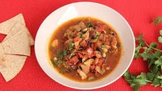 Chicken Tortilla Soup Recipe Laura Vitale  Laura in the Kitchen Episode 547 [upl. by Borchers897]