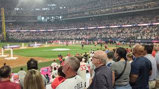 MLB home run derby National anthem Ingrid Andress 71524 full video [upl. by Rab533]