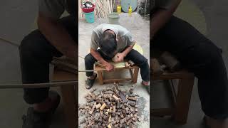 The process of making a bamboo tray [upl. by Hali]