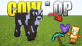 Minecraft but COW Is OP [upl. by Carrol]