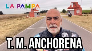 LA PAMPA  ANCHORENA  pueblos que enamoran  en moto por Argentina [upl. by Noval]