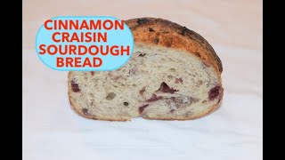 CINNAMON CRAISIN SOURDOUGH BREAD [upl. by Krell]