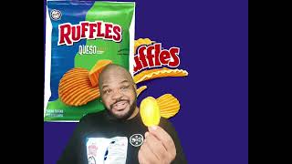 New Ruffles Queso Cheese chips Malcolm Richmond Vlog [upl. by Eivi]