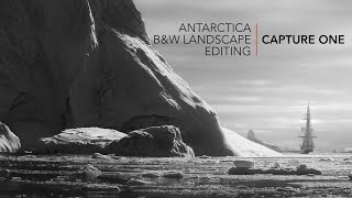 Antarctica BampW landscape editing [upl. by Fransen]