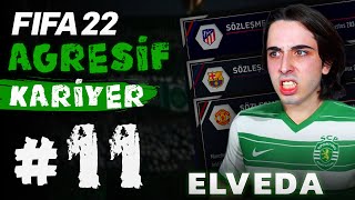 FIFA 22 ARDEN OYUNCU KARİYERİ 11  HARİKA TRANSFER TEKLİFLERİ GELDİ ELVEDA SPORTING LIZBON [upl. by Savil]