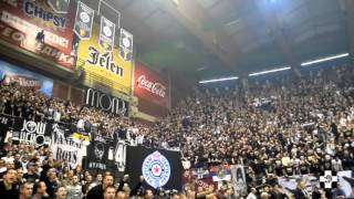 O PARTIZAN OLE OLE  Partizan  Zvezda Telekom 25012016 [upl. by Ethban]