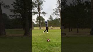 Ladybank Golf Club Hole 8 Par 3  6 iron full swing golf wintergolf playbettergolf callawaygolf [upl. by Selway]