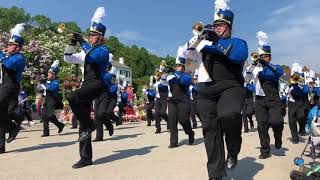 Northern Lights Marching Band 2018  Lilac Festival Parade on Mackinac Island [upl. by Leighton404]