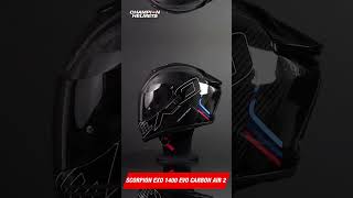 Scorpion EXO1400 Evo Carbon Air 2  ChampionHelmetscom motorcycle motorcyclegear [upl. by Nodroj]