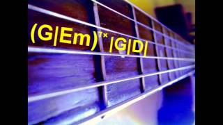 Guitar Backing Track  G major 114 bpm  Rock Metal [upl. by Terriss]