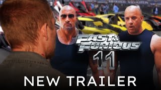 FAST amp FURIOUS 11 Trailer 4 2025 Vin Diesel Cody Walker Dwayne Johnson  Fast X Part 2 Fan Made [upl. by Aciram]