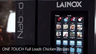 One Touch Cooking Solution With Lainox Naboo Boosted Combi Oven [upl. by Kcorb860]