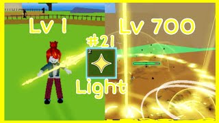 Noob To Pro Using Light Fruit 1  700  Blox Fruits [upl. by Marika]