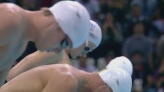 Mens 200m Freestyle SemiFinals  London 2012 Olympics [upl. by Jaynell993]