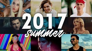 SUMMER HITS 2017  Mashup 60 Songs  T10MO [upl. by Lau275]